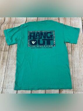 Comfort Colors The Hang Out Gulf Shores Alabama T Shirt Size Small